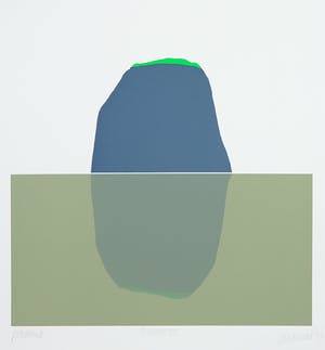 Hans Landsaat - Zeefdruk, Eiland III kopen? Bied vanaf 20!