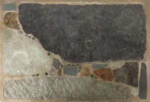 Paul Kingma - Salontafel met natuurstenen blad (Zwaar!) kopen? Bied vanaf 350!