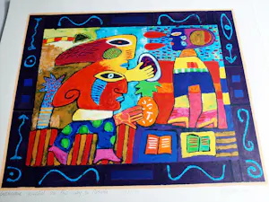 Clemens Briels - Zeefdruk, Hurricane Michel is on his way to Florida kopen? Bied vanaf 100!