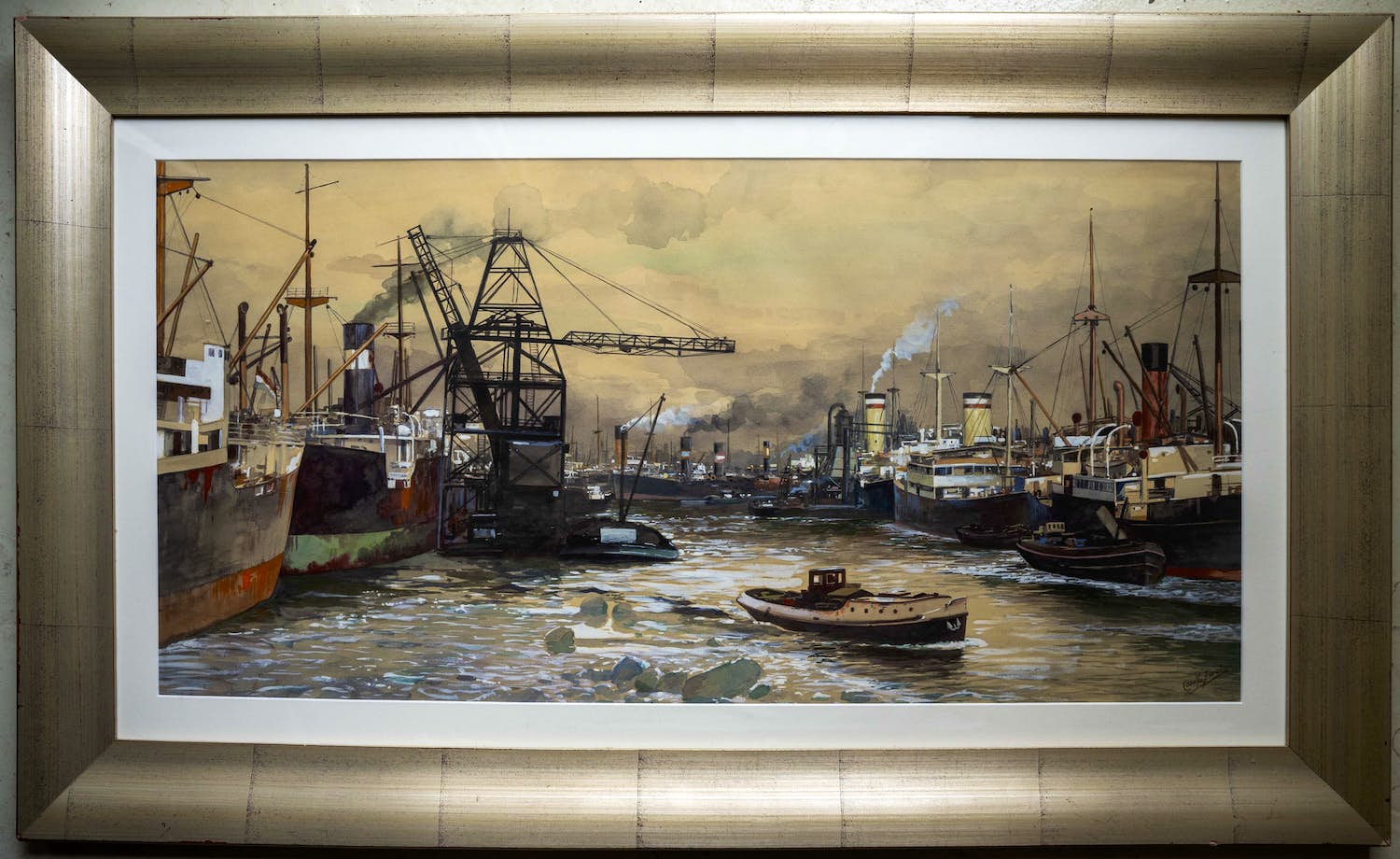 Cor van der Zwalm - Haven verkocht voor € 30!