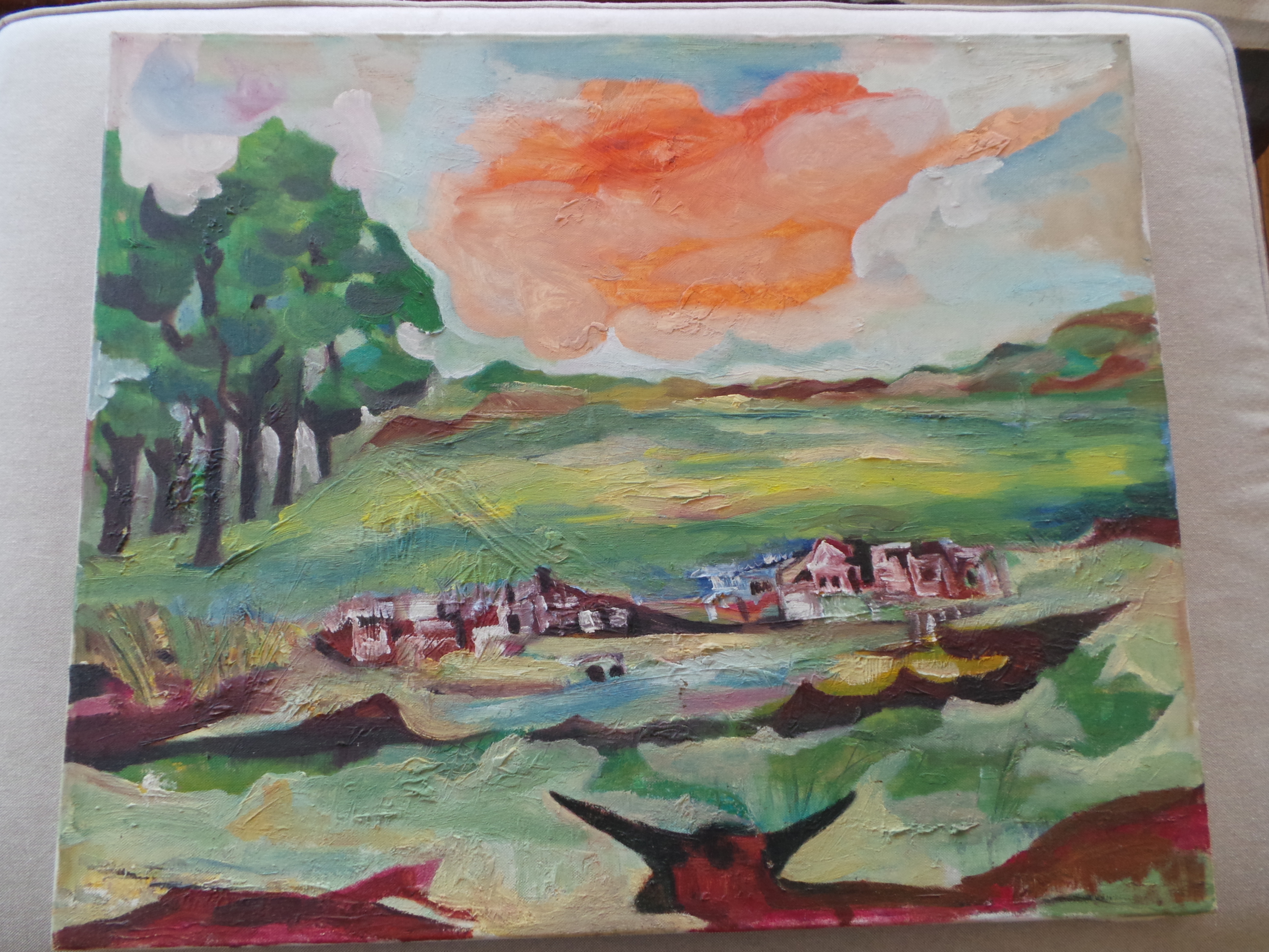 Niet of onleesbaar gesigneerd - Onbekend groningse ploeg kopen? Bied vanaf 1!