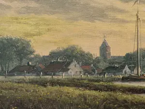 Herman Wijngaard - Gezicht op de IJssel kopen? Bied vanaf 150!