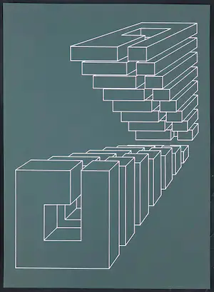 Harry Karssen - Z.T. abstractie kopen? Bied vanaf 15!