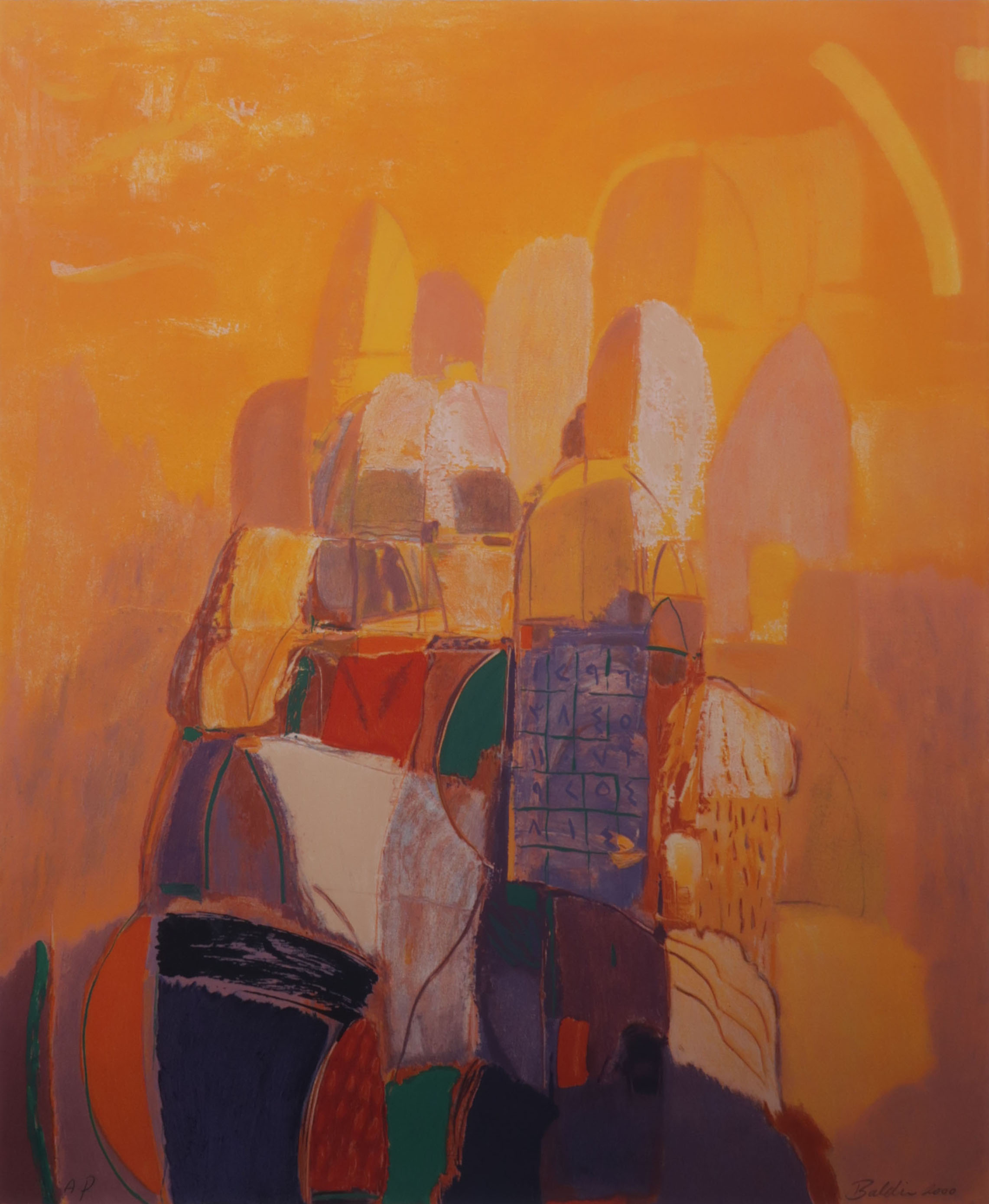 Ahmad Baldin - Zeefdruk, Dag - Ingelijst kopen? Bied vanaf 50!