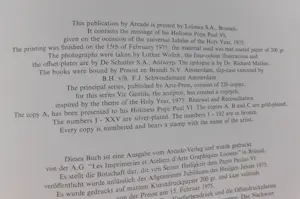 Vic Gentils - Apostolorum Limina + Brons Drieluik kopen? Bied vanaf 50!