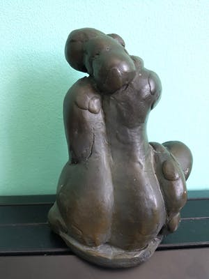 Nic Jonk - "Moeder met Kind" mooi gepatineerd aardewerk van de bekende Nic Jonk. kopen? Bied vanaf 100!