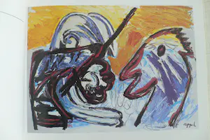 Karel Appel - Vier uitgaven van Karel Appel en twee met Cobrakunstenaars kopen? Bied vanaf 50!