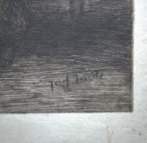 Philip Zilcken - naar Jozef Israëls - het naaistertje - ets kopen? Bied vanaf 20!