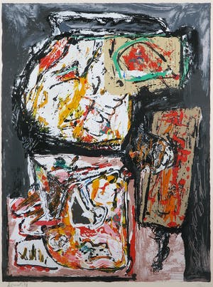 Jacques Doucet - Litho, Zonder Titel - Ingelijst (Groot) kopen? Bied vanaf 200!