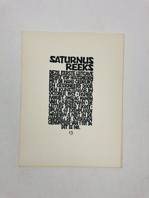 Theo van der Horst - Complete map met 5 houtsneden handgedrukt door de kunstenaar kopen? Bied vanaf 175!