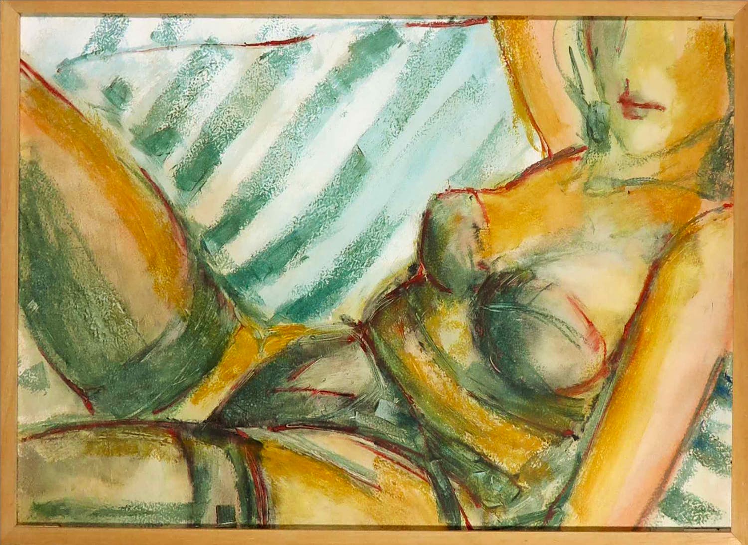 Lieuwe Smid - Olieverf op papier, Egle - Ingelijst kopen? Bied vanaf 1!