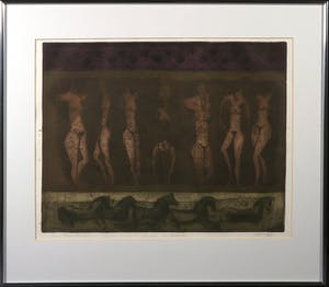 Sam Parabirsingh - Kleurenets, Ladys in between - Ingelijst kopen? Bied vanaf 1!