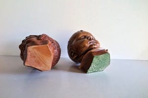 Niet of onleesbaar gesigneerd - Atelier Gebroeders van Paridon - Set Kinderkopjes / Bustes - Gemerkt kopen? Bied vanaf 1!