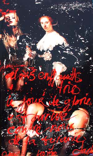 Jack Liemburg - Gemengde techniek: Francais pour nous - 2015 verkocht voor € 750!