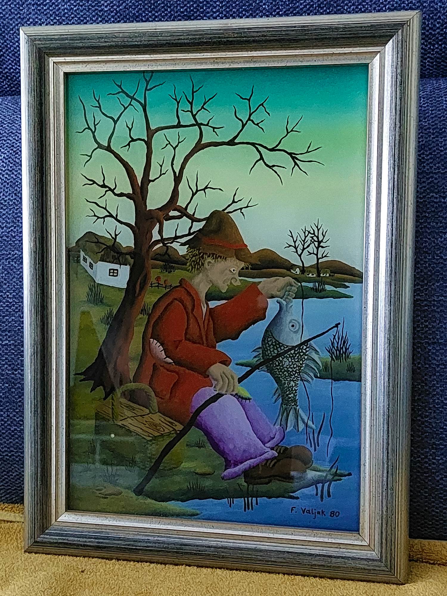 Franjo Vujcec - Visser met vis kopen? Bied vanaf 100!