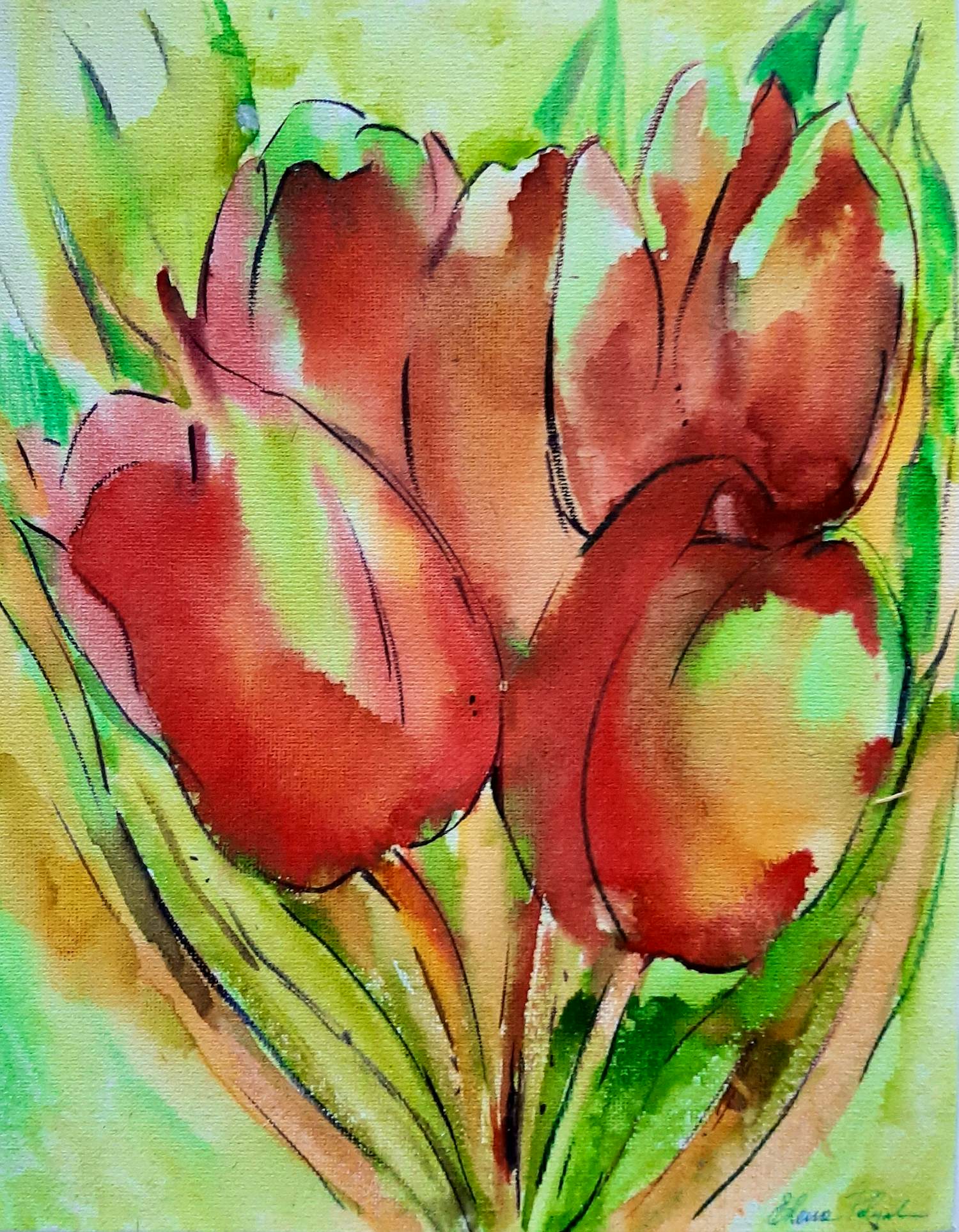 Elva Polyakova - Tulips kaufen? Bieten Sie von 20!