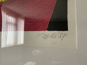 Corneille - Vrouw met bloem en kraai kopen? Bied vanaf 250!