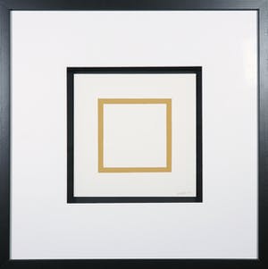 Sol LeWitt - Zeefdruk uit de serie 'Five Geometric Figures in Five Colors' - Ingelijst kopen? Bied vanaf 1!