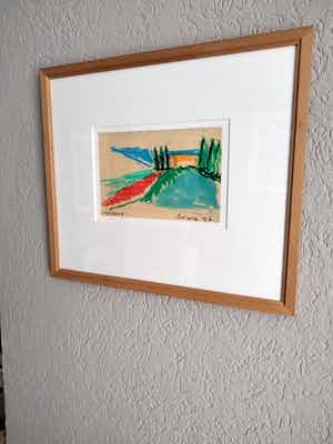 Jan Cremer - Toscane [zeer zeldzaam ,uniek werk]. verkocht voor € 649!