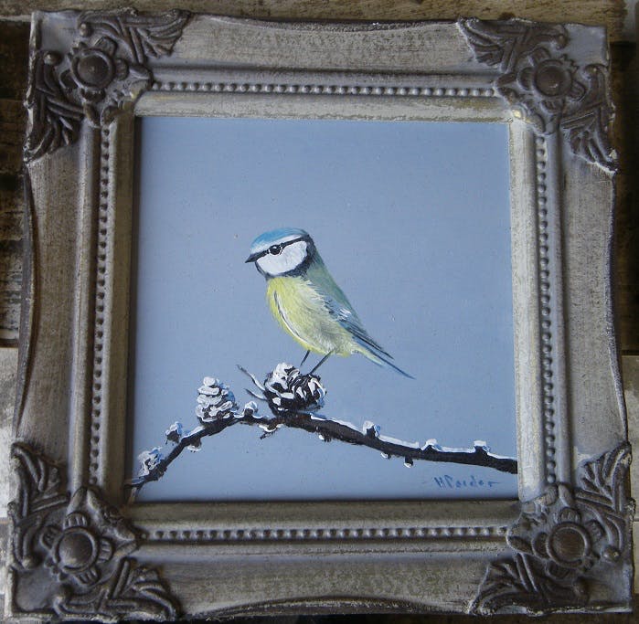 Henk Poeder - pendant vogeltjes  kopen? Bied vanaf 70!