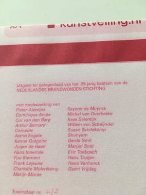 Charlotte Molenkamp - Kleurenzeefdruk z.t. kopen? Bied vanaf 60!