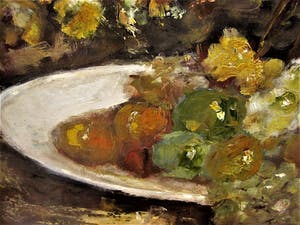 Niet of onleesbaar gesigneerd - Indrukwekkend impressionist. olieverf/board "gevarieerd stilleven" gesigneerd kopen? Bied vanaf 1!