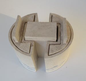 Niet of onleesbaar gesigneerd - Studio Keramisch (bouw)object "Hollands rivierenlandschap" kopen? Bied vanaf 10!