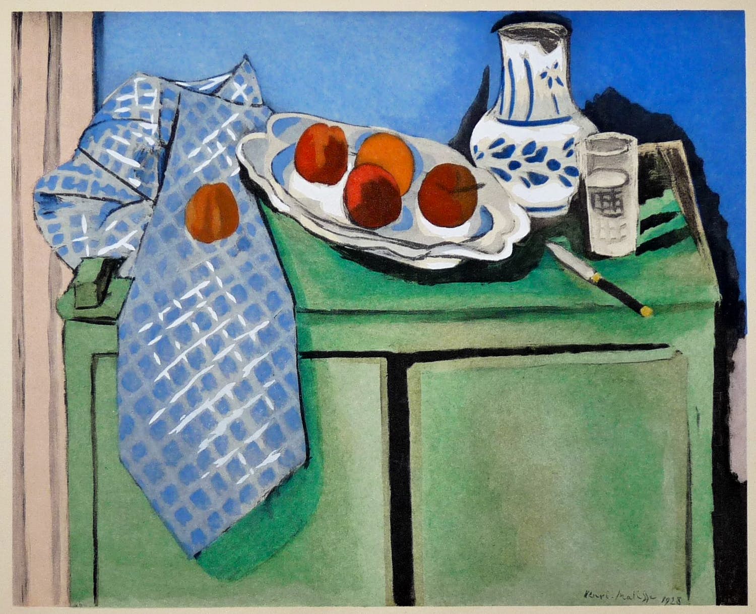 Henri Matisse - Pochoir - Le Buffet verkocht voor € 500!
