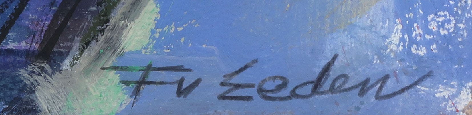 Frits van Eeden - Gemengde techniek, Flaida - Ingelijst (Groot) kopen? Bied vanaf 120!