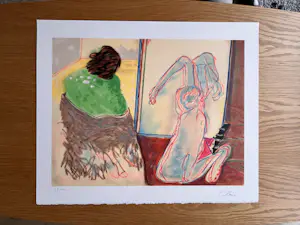 Hugo Claus - Signierte Farblithographie - 1999 - sehr guter Zustand kopen? Bied vanaf 95!