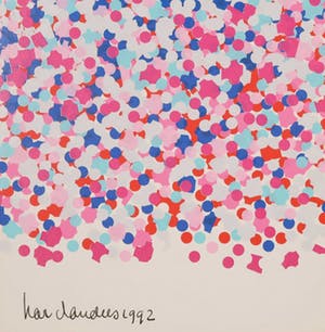 Har Sanders - Zeefdruk, Confetti kopen? Bied vanaf 20!