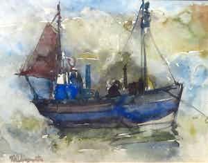 Frans Verpoorten - Vissersboot verkocht voor € 75!