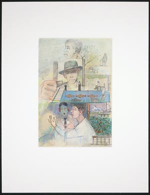 Piet Vermeulen - Potloodtekening, Zonder titel kopen? Bied vanaf 1!