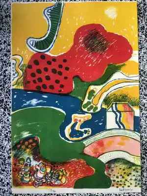 Jan Cobbaert - afgeprijst : prachtige genummerde en gesigneerde litho verkocht voor € 69!