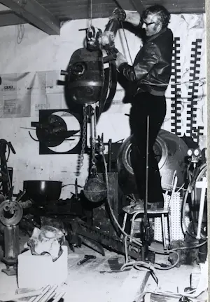 Rien Goené - Abstract Geometrisch Plastiek kopen? Bied vanaf 850!