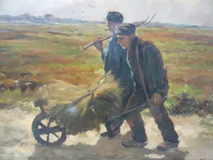 Chris Snijders - Twee vermoeide boeren gaan huiswaarts kopen? Bied vanaf 125!