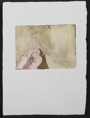 Luis Filcer - Drie unieke werken op papier (monotype), Figuren kopen? Bied vanaf 40!