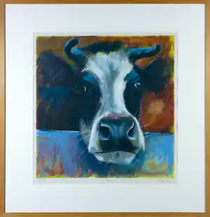 Theo Onnes - Zeefdruk, Anna - Ingelijst vendu pour 50€ !