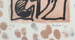 Pierre Alechinsky - Litho - Nieuw ingelijst! (Groot) kopen? Bied vanaf 770!