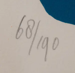 Karel Appel - Ingelijste kleurenlitho: Happy face - 1969 kopen? Bied vanaf 799!