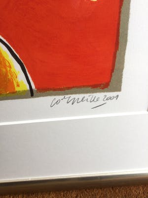 Corneille - C5052-2, Voorstelling met figuur en vogels kopen? Bied vanaf 450!