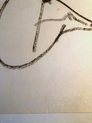 Jan Jongert - Naakte vrouw - Houtskooltekening kopen? Bied vanaf 45!