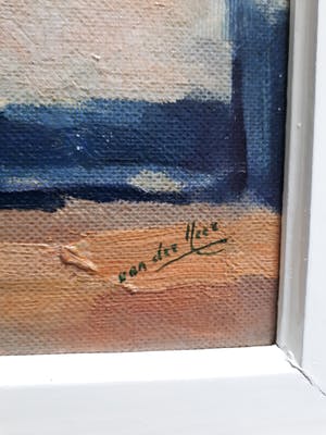 Maarten van der Meer - Beekrand + zicht op de kerk van Thorn kopen? Bied vanaf 60!