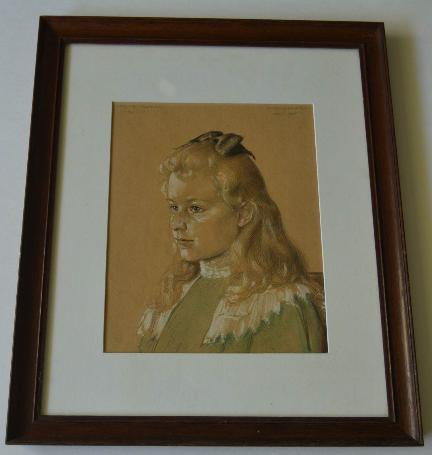 Theo Molkenboer - Portret van een jongedame. kopen? Bied vanaf 300!