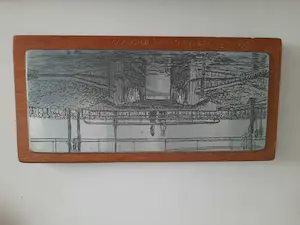 Frans Room - Gesprek - drogenaald ets + etsplaat uit 1976 kopen? Bied vanaf 45!