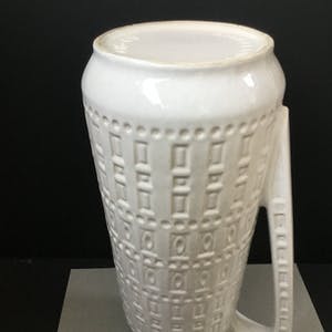 Scheurich Keramik - Grote vaas met handvat en Inca-motief kopen? Bied vanaf 1!