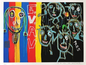 Paul Indrek Kostabi - Gesigneerde, kleurrijke giclée - Best Ever - 2013 - 32/75 kopen? Bied vanaf 65!