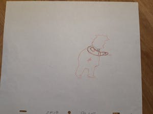 Matt Groening - lot van 2 originele productie tekeningen, The Simpsons, Chief Wiggum kopen? Bied vanaf 50!