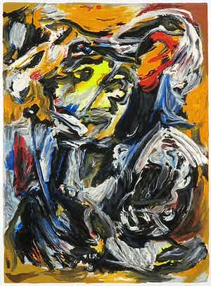 Theo Wolvecamp - gesigneerde zeefdruk verkocht voor € 200!