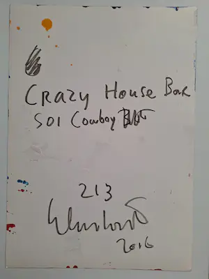 Peter Klashorst - Gemengde techniek - Bar Soi Cowboy - Handgesigneerd !!! kopen? Bied vanaf 50!